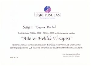 Berna Bulut Certificate of Family and Marital Therapy Stage -1 (1)_page-0001